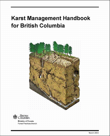 Cover of Karst Management Handbook for British Columbia